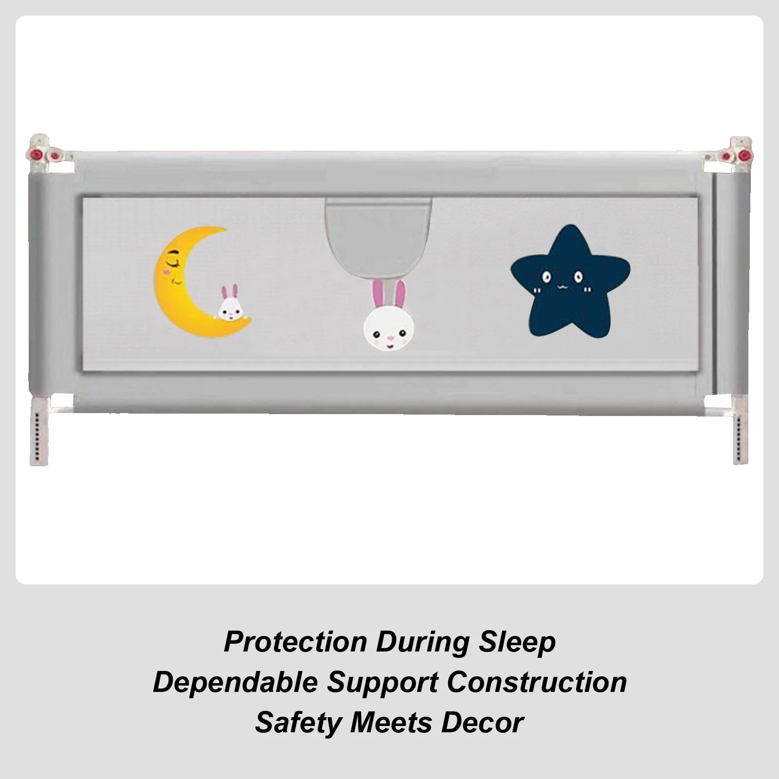 

Bed Guard Rail For Toddler Safety Guardrail For Toddler Bed Height Adjustment Secure Sleeping Protection Safety Guardrail For