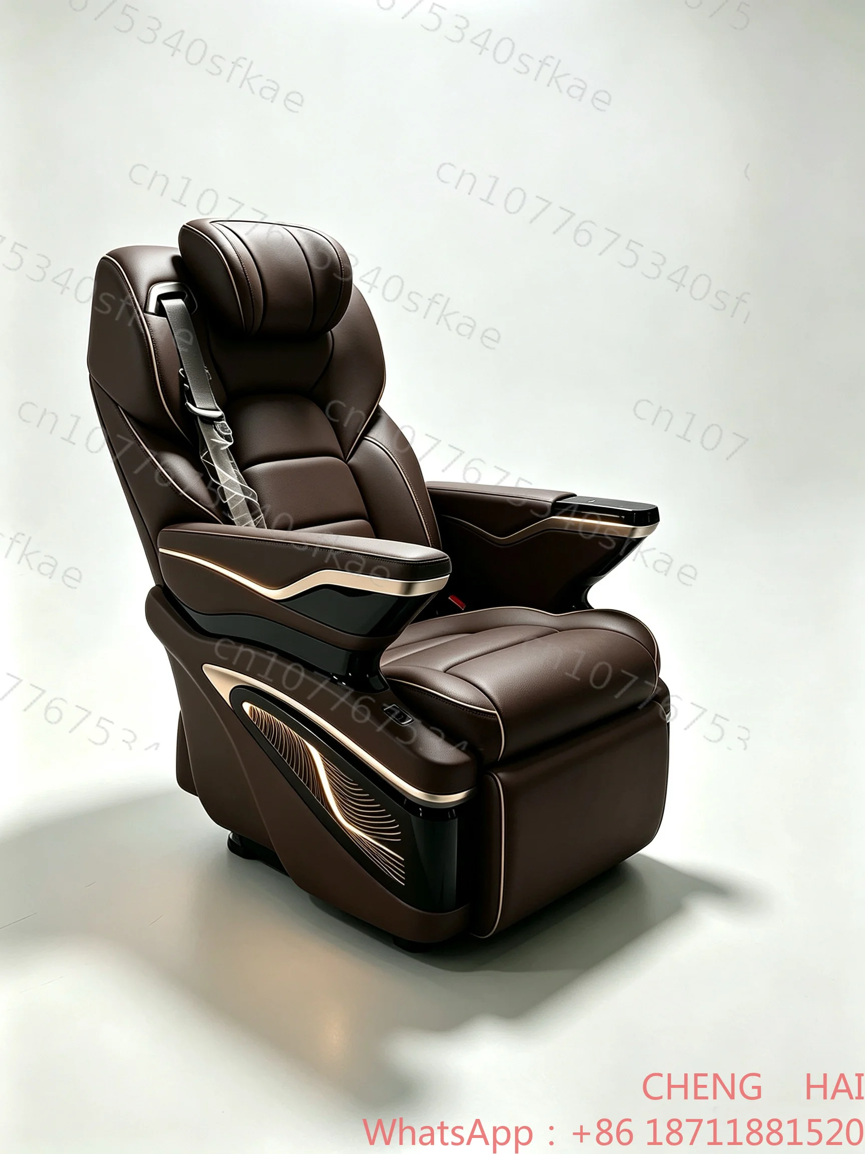 Customized CHENG HAI MPV Modified Nappa Leather Seat, Fits for Sienna, Sprinter, Alphard, VClass  Aviation Captain Seat