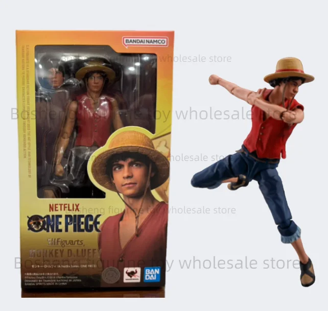 

Original Bandai S.H.Figuarts Shf One Piece Monkey D Luffy A Netflix Series In Stock Anime Action Collection Figures Model Toys