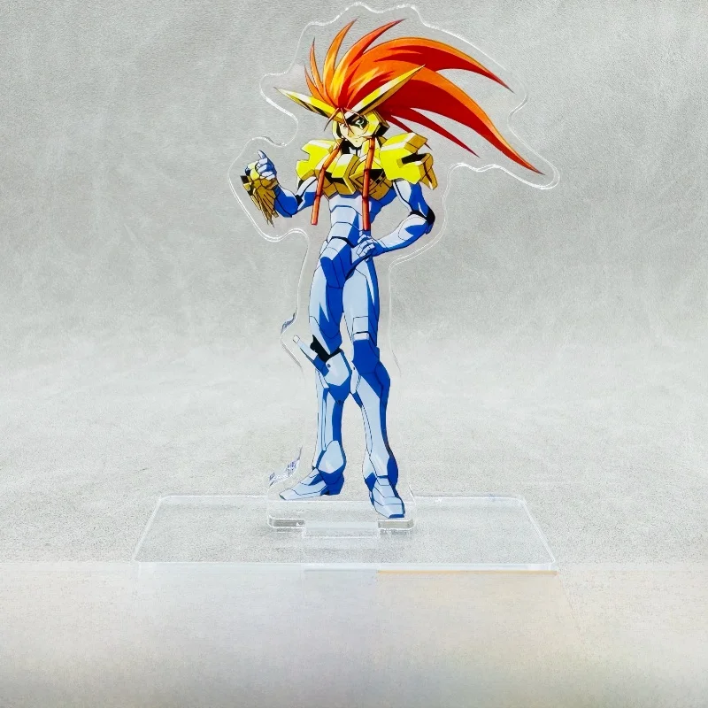 Expositor Acrílico con Logotipo de Lion King Kai GAOGAIGAR, 55 mm de sor, para Figuras y Coleccionables, Apto para Mayores...