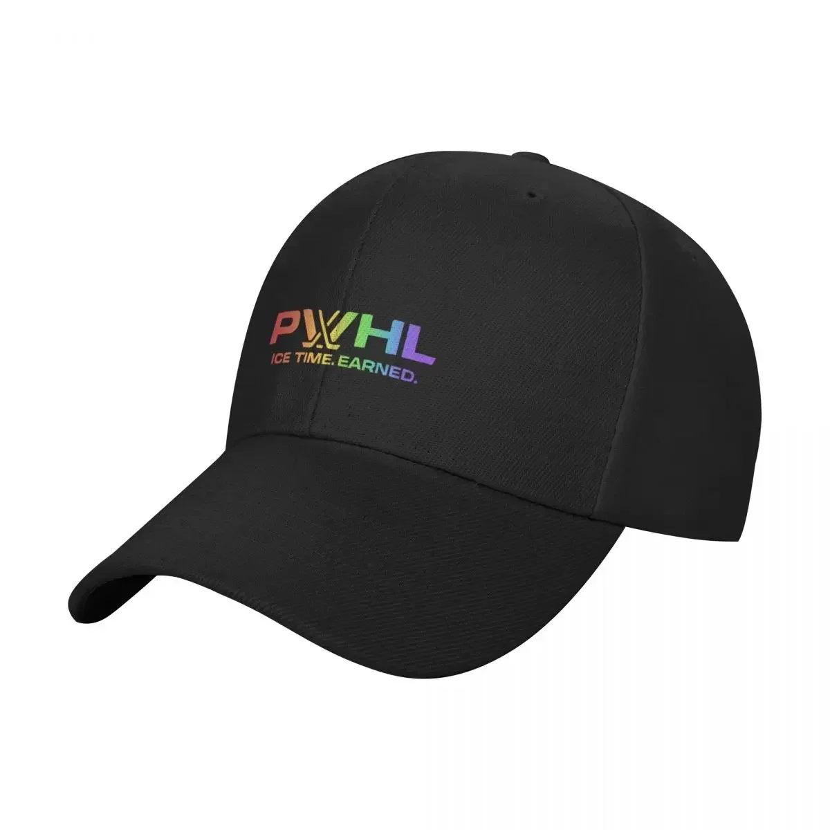 New Pride Pwhl Logo “ice Time Earned” Baseball Cap Fun Hats Fashionable New In The Hat Men's Baseball Women's