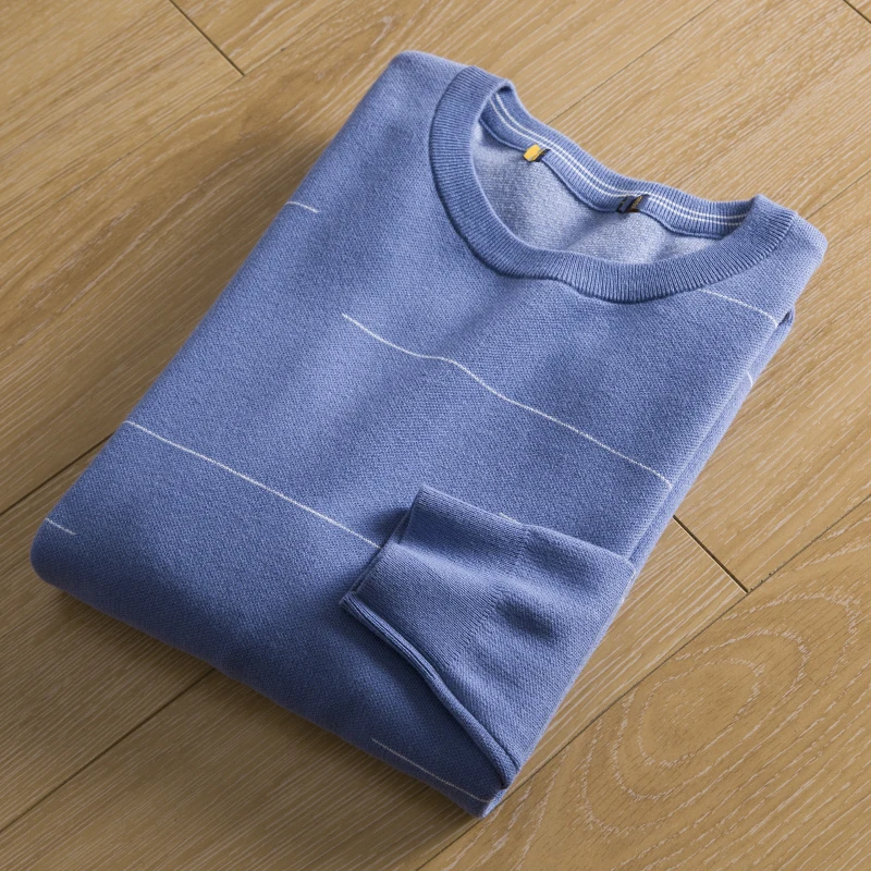 

Хлопковая трикотажная футболка с длинным рукавом и круглым вырезом, базовая, молодежная, повседневная, для весенне-осеннего сезона, удобная, дышащая