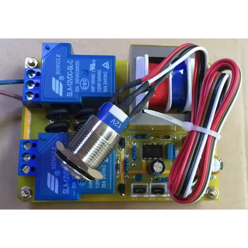Class A power amplifier board and 1000W high-power power amplifier board use delay start board, soft start board