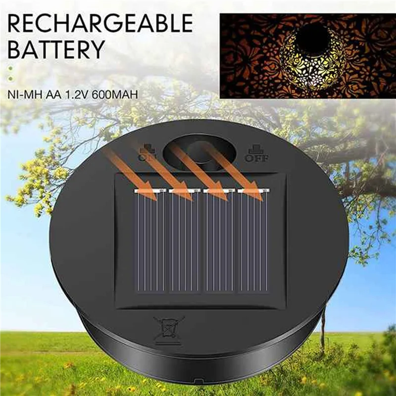 【A69Z】20 قطعة استبدال المصابيح الشمسية أجزاء الفانوس الشمسي العلوي LED أضواء غطاء فانوس الألواح الشمسية للتعليق في الهواء الطلق #3