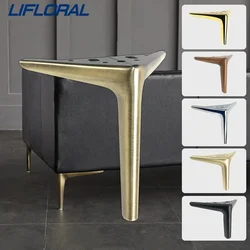 4Pcs/Set Furniture Feet For TV Cabinet Sofa Coffee Table Bathroom Cabinet Drawer Cabinet Leg Metal Support Feet Load 800KG