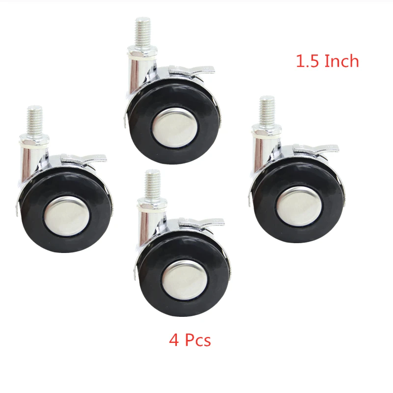 (4 Packs) Wheel Caster Universal 1.5 