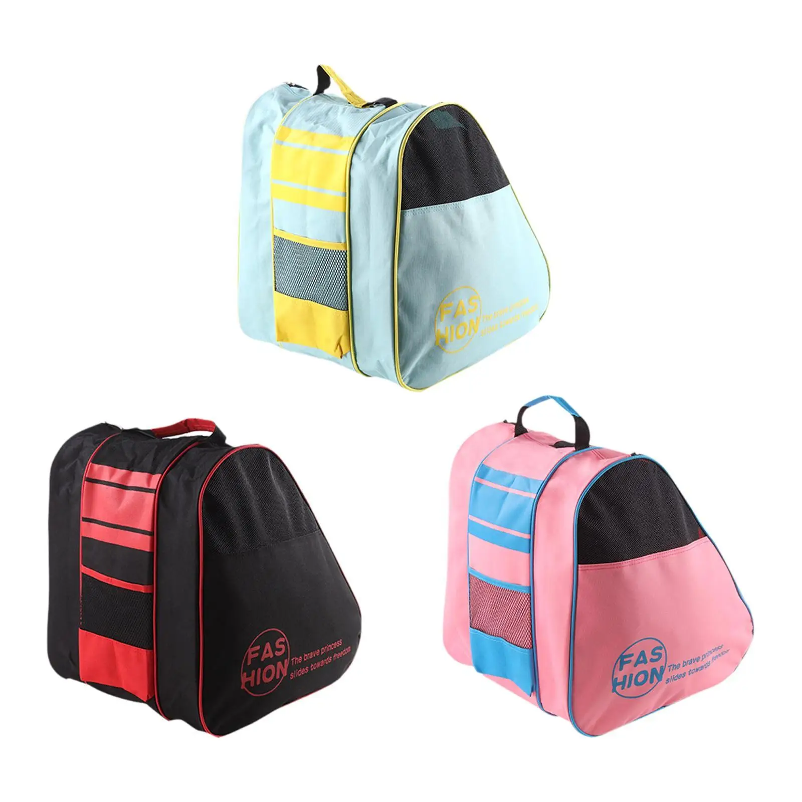

Roller Skate Bag Kids Handbag for Quad Skates Figure Skates Ice Hockey Skate