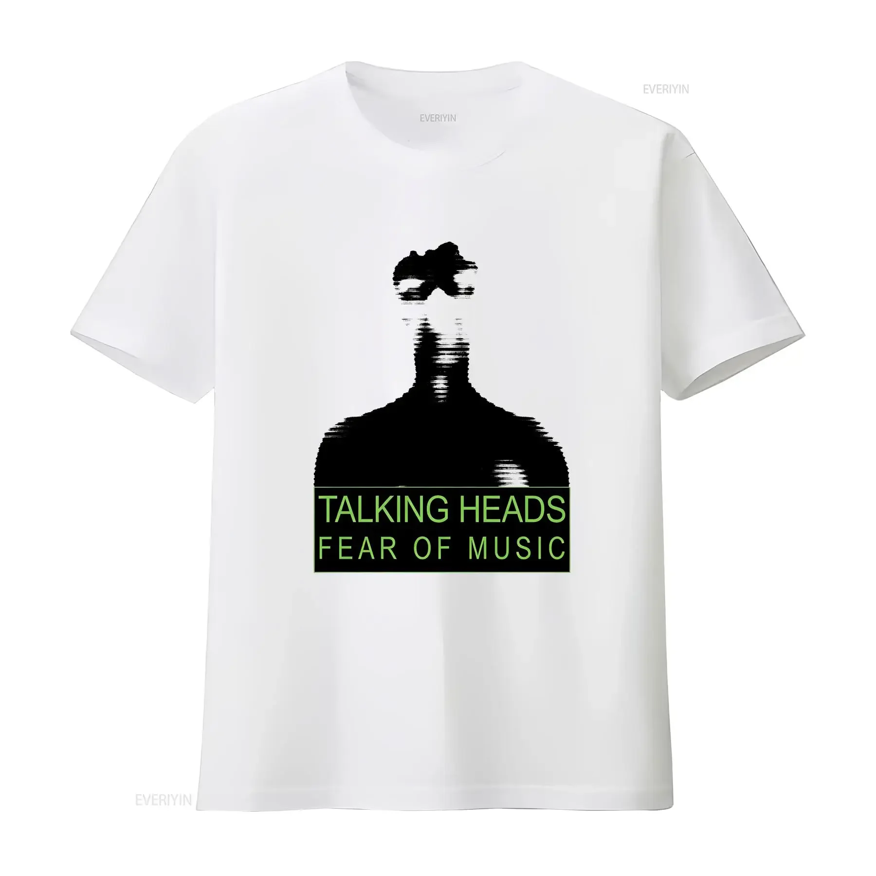 Talking Heads Fear Of Music Punk Rock Retro Cool T Shirt P3207 i48o3s63g3 vintage Washed Unisex streetwear Soft