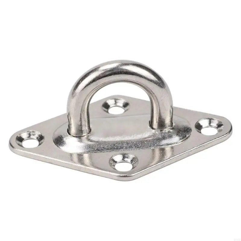 090E Ceiling Hook Anchors Wall Mount Pad Eye Plate Top Hanging for Boat Plant Basket