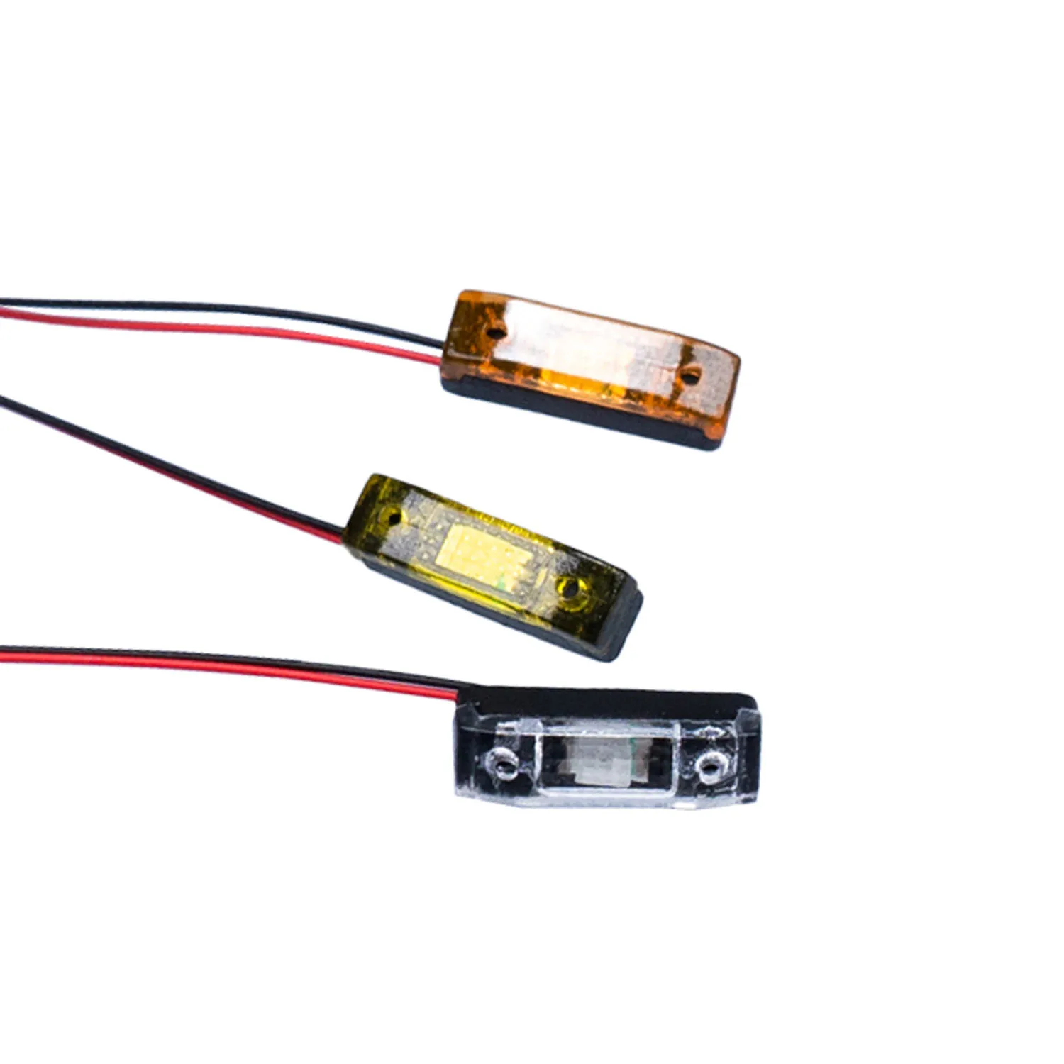 

LED Plastic 2.2V-3V Warning Light Width Lamp for Toy DIY TAMIYAYA 1/14 RC Tractor Truck Bulldozer Dumper R470 770S 3363 Machine
