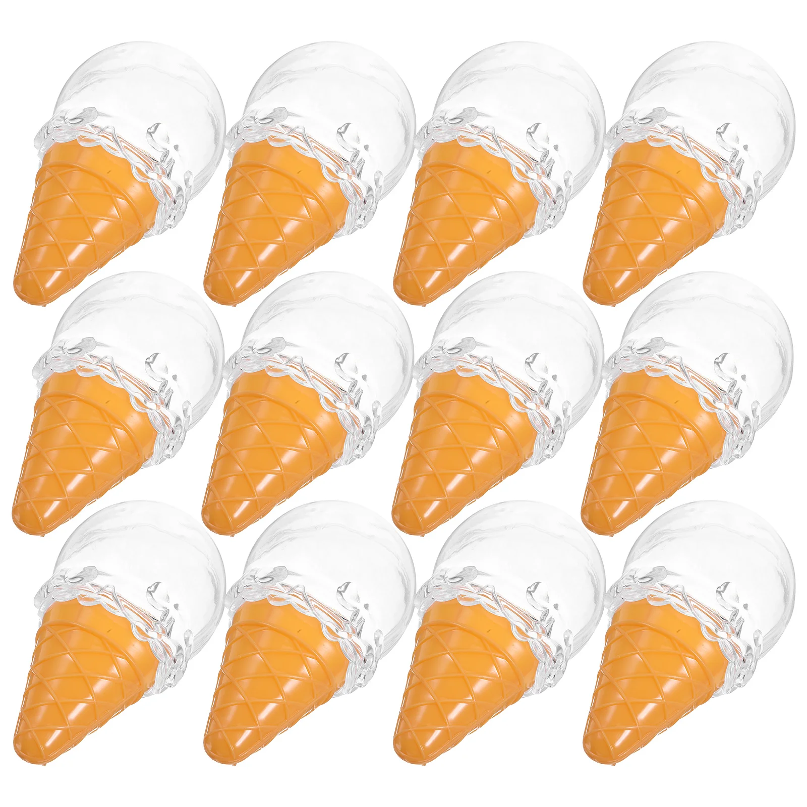 

16pcs Candy Boxes Birthday Decoration Wedding Cake Shaped Ice Cream Containers Favor Party Supplies Plastic Gift Boxes Unique
