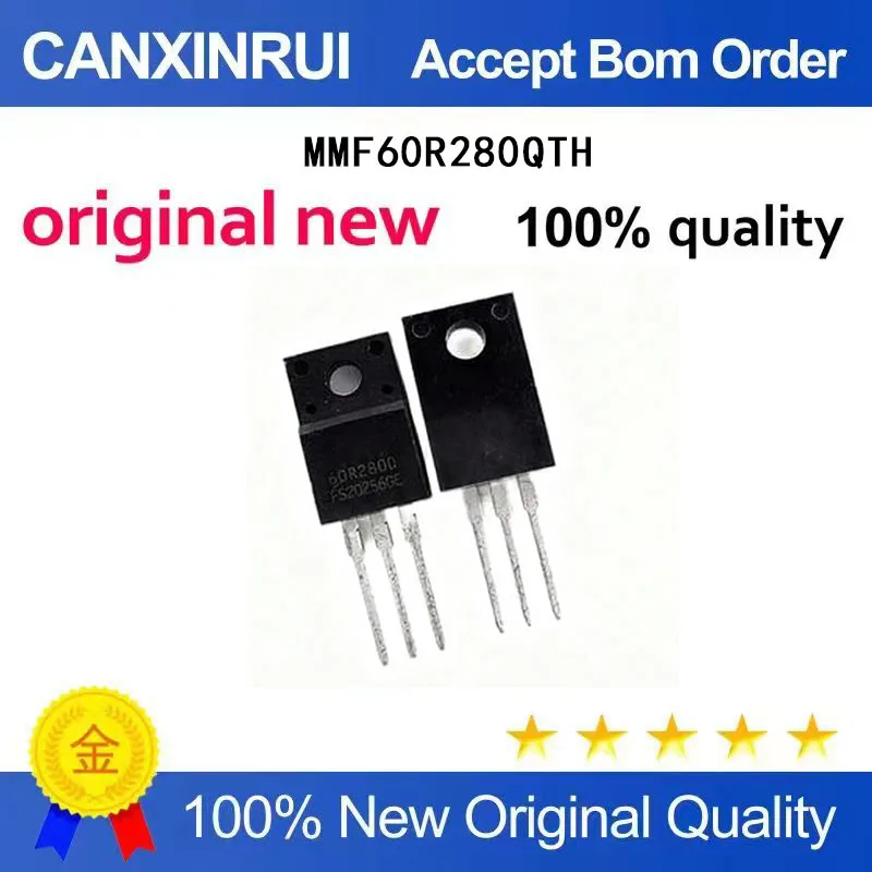 (5-100pieces)Brand new original MMF60R280QTH 60R280Q MOSFET TO-220F, starting from one piece