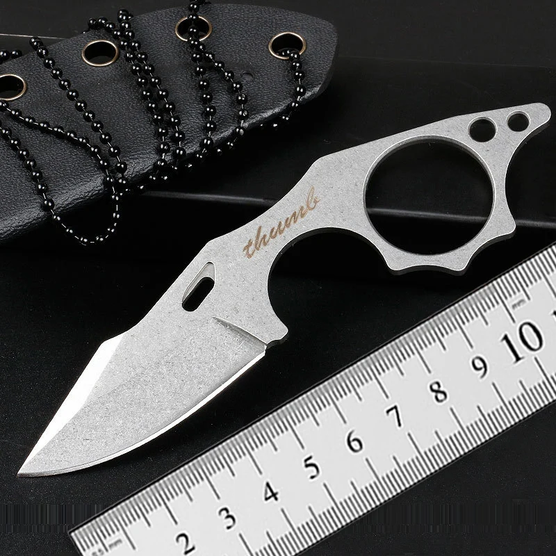 New style Fixed Blade Knife Outdoor straight knife camping survival portable portable express knife with K sheath