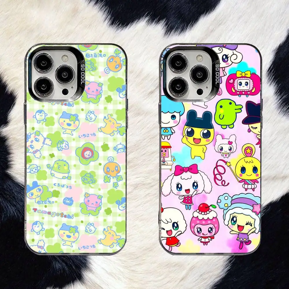 

Cute Game T-Tamagotchis Go Phone Case For iPhone 16,15,14,13,12,11,8,7,Pro,Max,Plus,Mini,XS,SE Anti Fall Black Matte Hard