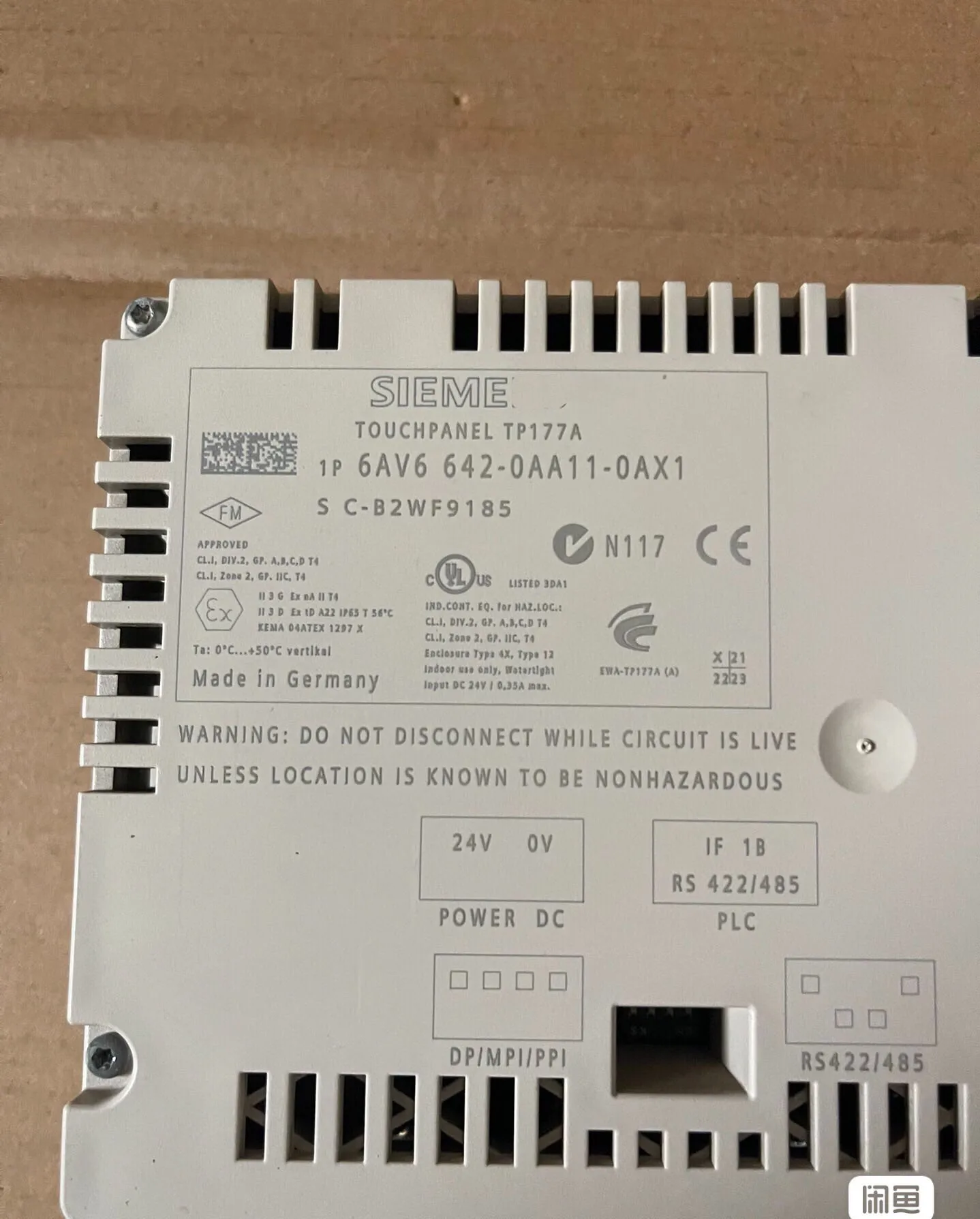 6AV6642-0AA11-0AX1 HMI Panel for Siemens 6AV6 642-0AA11-0AX1