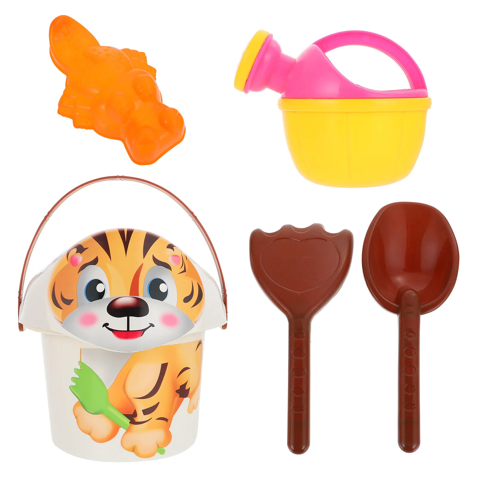 

1Set Kids Beach Sand Shovels Plastic Colored Small Lightweight Playing Set for Backyard Park School Gift