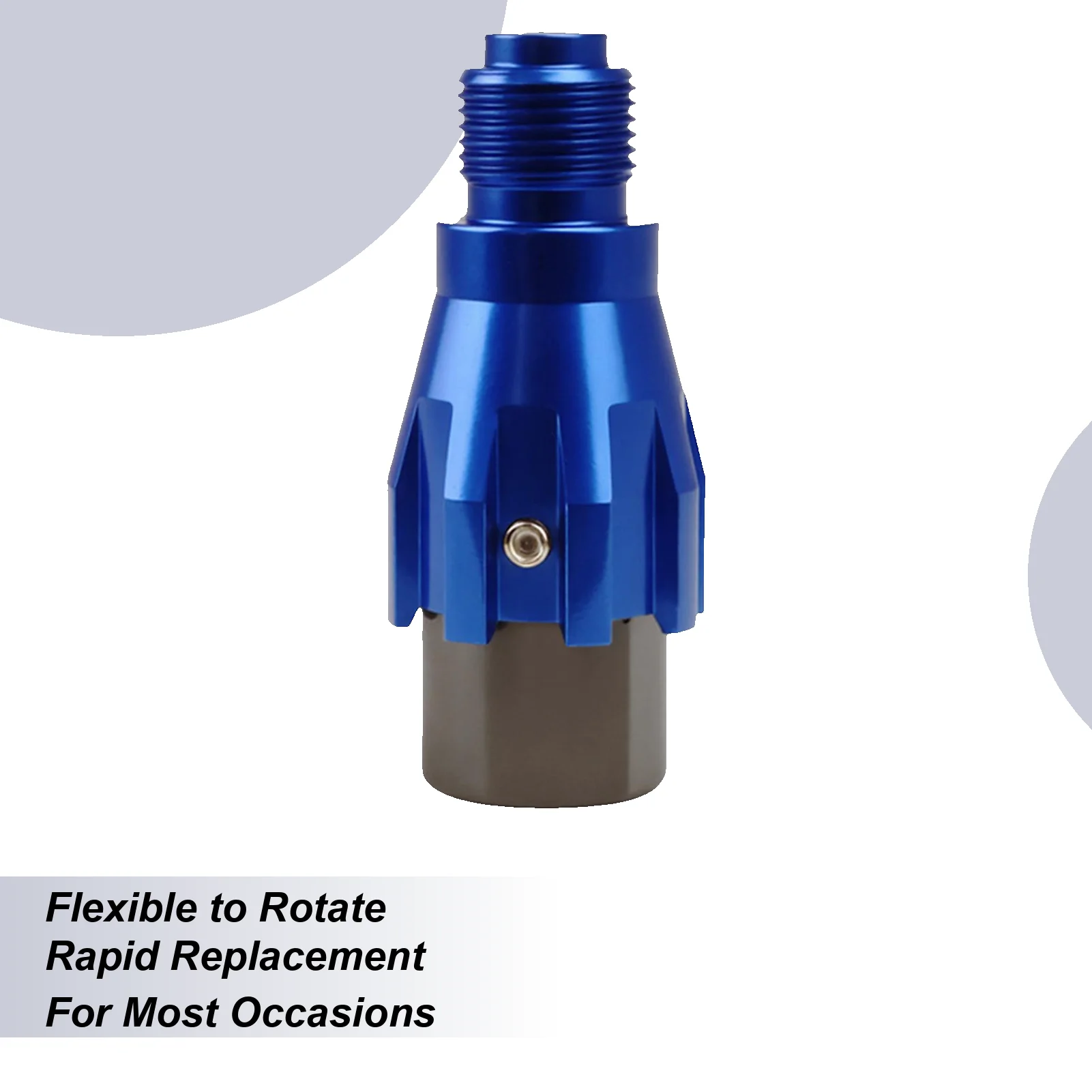

Airless Sprayer Swivel Joint Swivel Adapter 360 Degree Rotation Replacement Part For House Furniture Ceilings Industrial
