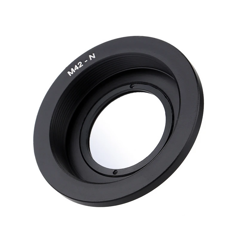 Lens Adapter Ring for M42 Lens for Nikon Mount Adapter Converter with Infinity Focus Glass for Nikon SLR DSLR Camera