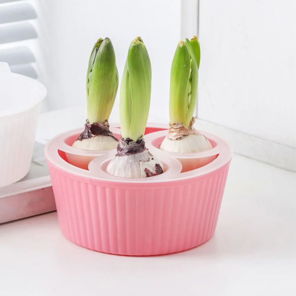 Tulip Perfume Flower Pot Mini Succulent Pots Planting Cute Decorative Desk Aquatic Hydroponic