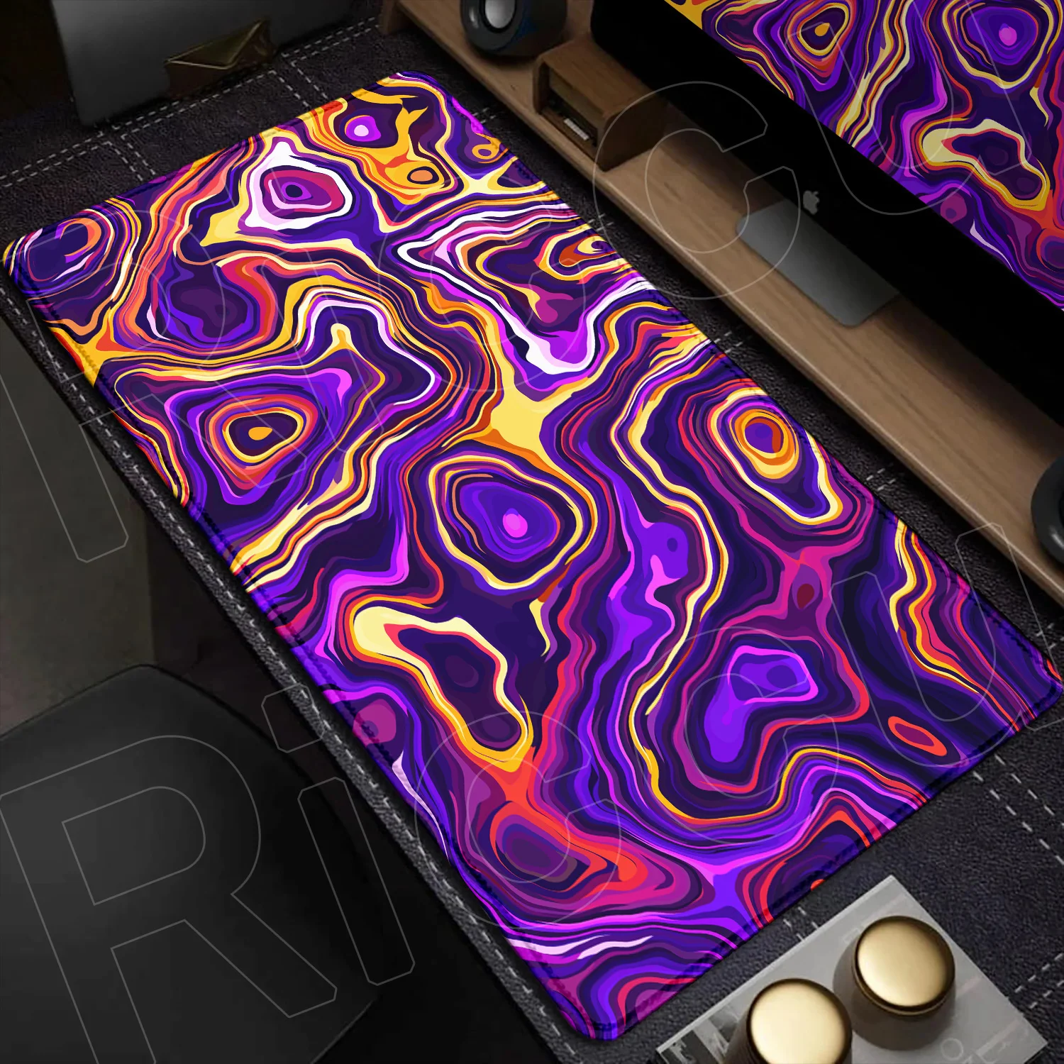 

Gaming Mouse Pad Large Size Table Pad colorful Liquid PC accessories Mousepad XXL Computer 90x40cm Mats Rubber Keyboard Desk mat