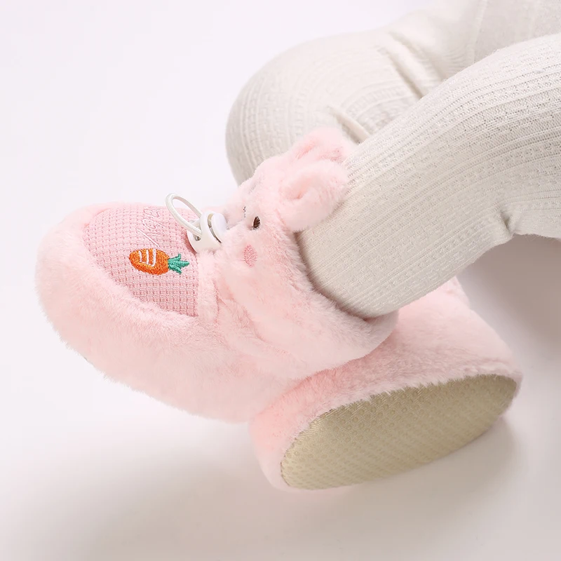 0-18M Winter Baby Jungen Mädchen Warme Baumwollschuhe Weiche Sohle Bequeme Freizeitschuhe zum Gehen – Detail 26