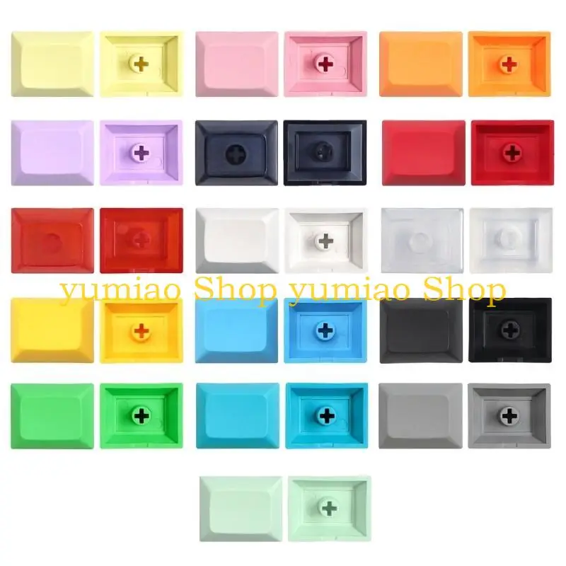 587B 10-key DSA Profile PBT Blank Caps, Dyeing Sublimation Cap No Engraving