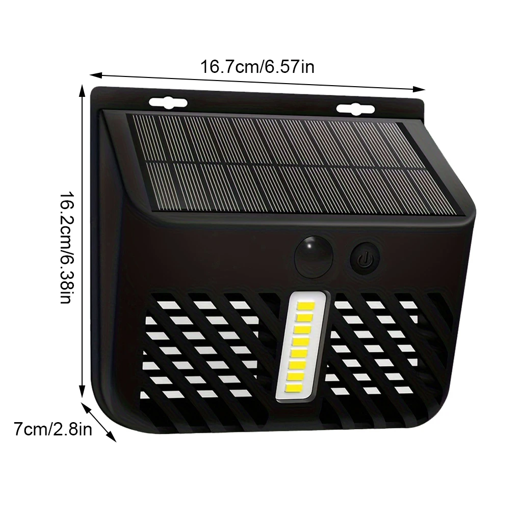 2 stuks zonne-licht buiten tuinlamp met menselijk lichaam inductielicht voor 15 uur buiten zonne-energie