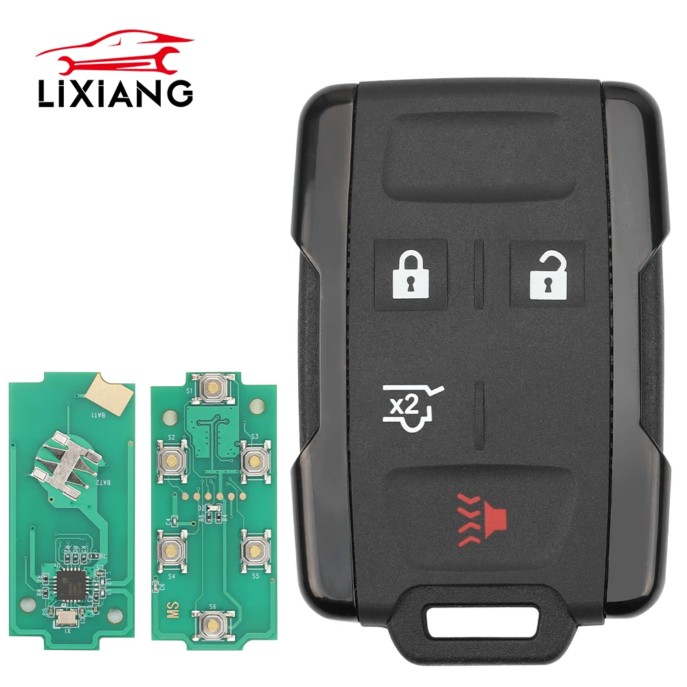 LIXIANG Car Remote Key For Chevrolet Tahoe Colorado Silverado Suburban GMC Canyon Sierra Yukon M3N-32337100 315 M3N-32337200 433