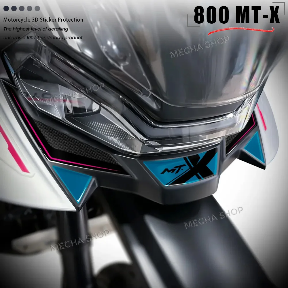 

Защитная 3D-наклейка из смолы на переднюю часть мотоцикла CFMoto 800 MT-X 800MTX 2025 2026