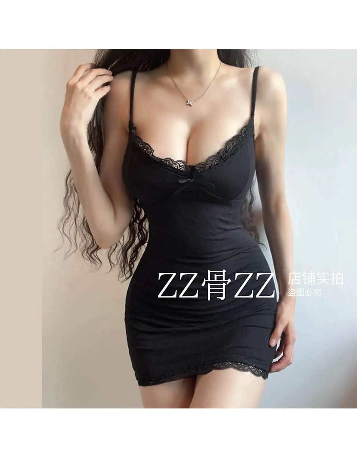 Summer New Casual Sexy Body Lace Splicing Pure Desire Style Dress Elegant Short Tank Mini Dress Hot Sexy Women Tops ZH8E