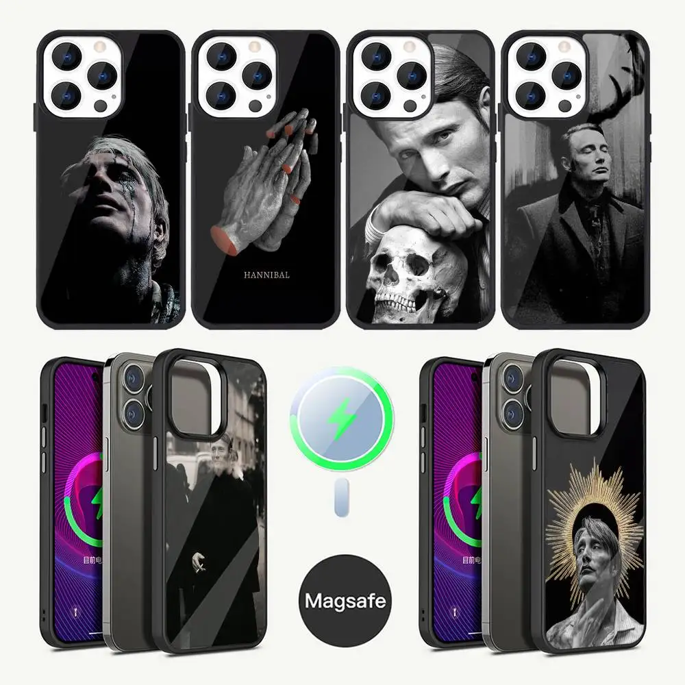

M-Mads M-Mikkelsen Phone Case For iPhone 16,15,14,13,12,11,Plus,Pro,Max Mini Magsafe Magnetic Wireless Charging