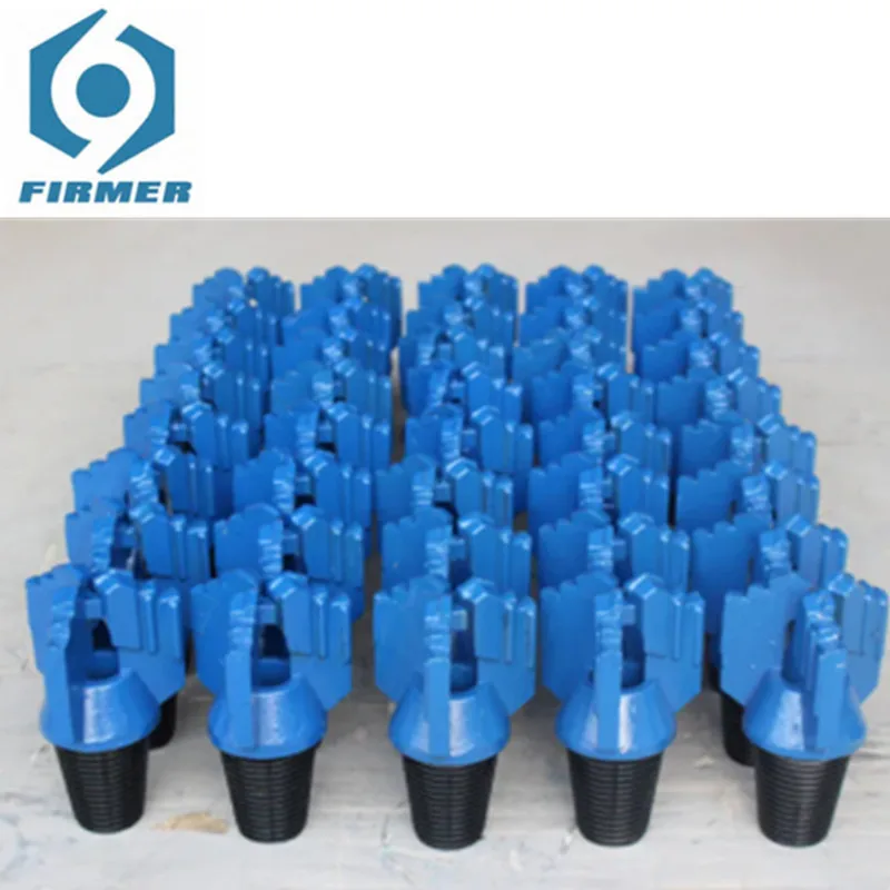 

5 Inch 3 Wing Drill Bits Three Wings Step Drag Bits Rotary Drilling Head