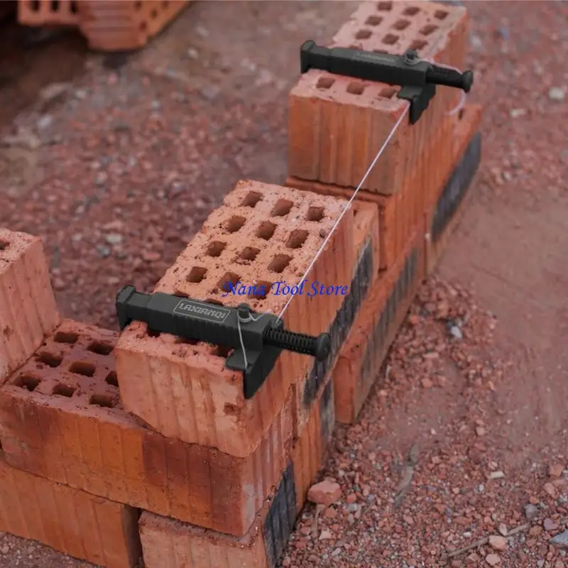 31GJ Durable Brick Liner Runner Wire Drawer Bricklaying Construction Gauge Accessory