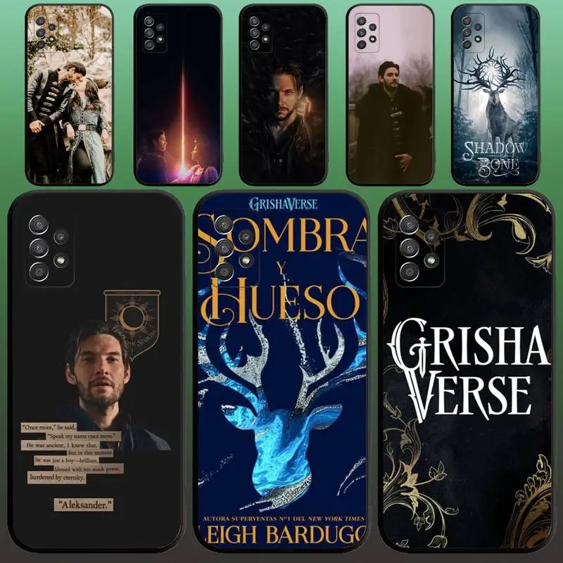 TV Shadow and bone Phone Case for SamsungA 91,80,73,72,71,70,53,52,51,42,41,40,32,31,30,22,21,20,13 S 4G 5G Soft Black case