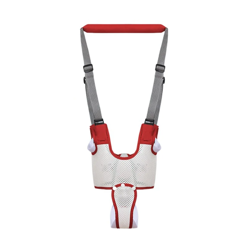 

Breathable Design Baby Walking Harness Handheld Handle Removable Crotch Kids Safety Reins Dual-Use Anti-Fall Baby Walking Aid