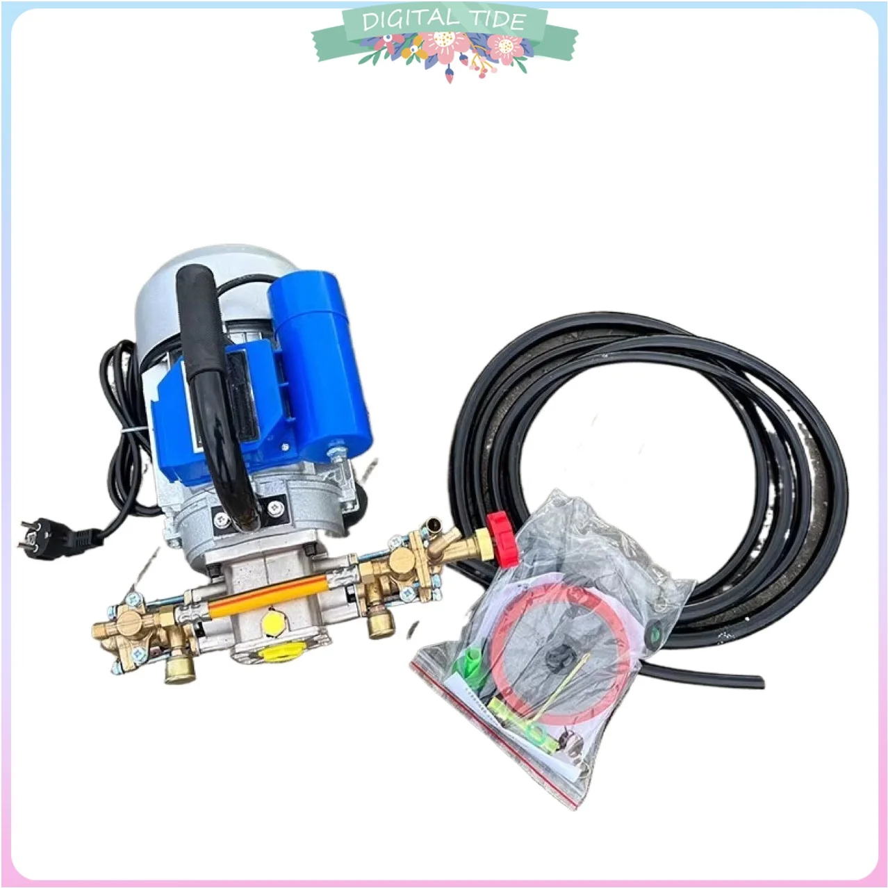 

Electric Sprayer Household Four-stroke Dual Cylinder Spraying Pump Agricultural Portable Pesticide Spraying Machine 220V 1100W
