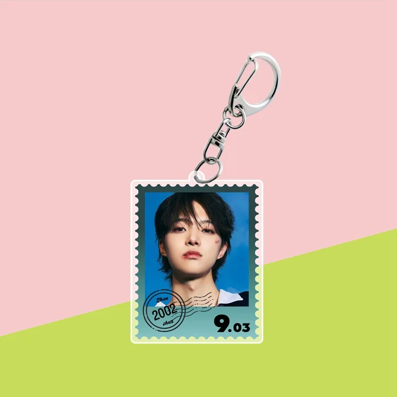 KPOP & TEAM llavero colgante acrílico FUMA NICHOLAS foto decoración YUMA bolsa accesorio HARUA TAKI colección de Fans regalo