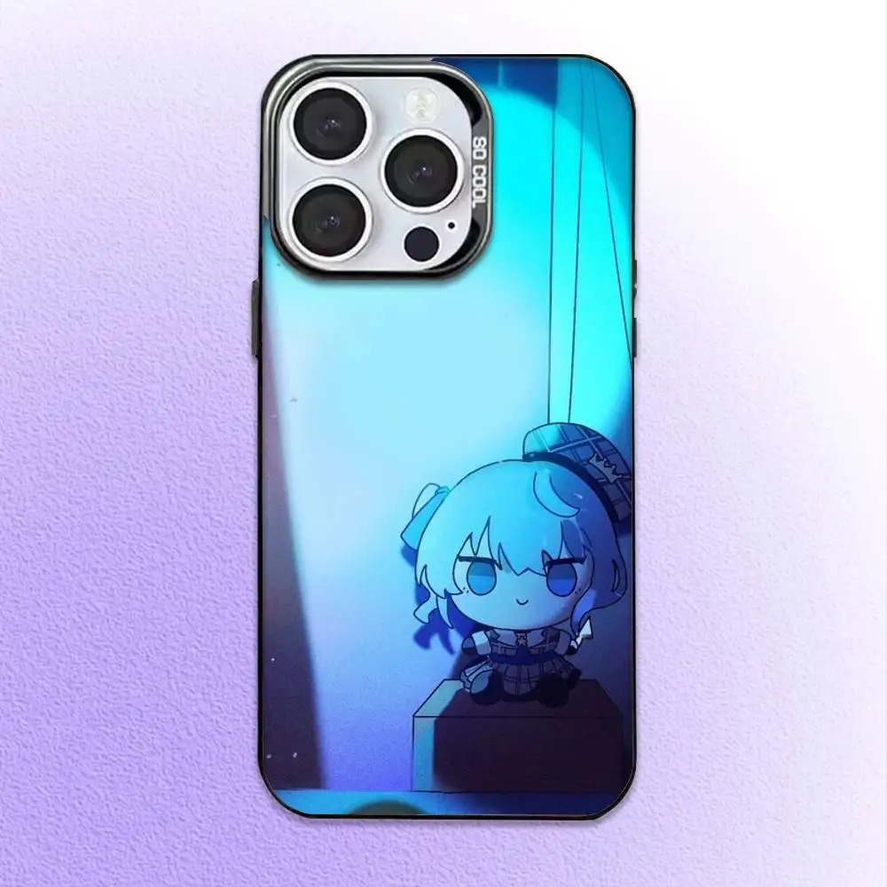 حافظة هاتف شيروكو A-Archive باللون الأزرق لهاتف iPhone17,16,15,14,13,12,11 Plus، Pro Max غطاء مقاوم للصدمات باللون الأسود غير اللامع