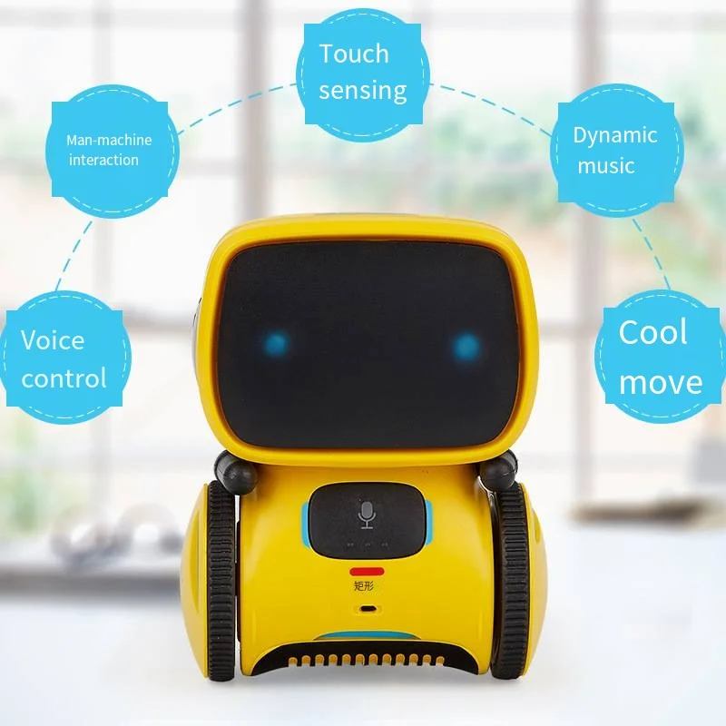 Parent-Child Intelligent Interactive Robot Children's Electric Toy Voice Dialogue Early Education Story Machine Boy Toy Gift