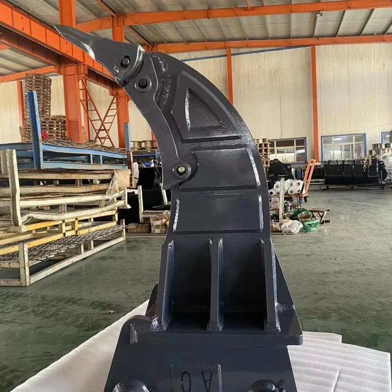Rock Breaking Hard Ground Prep Leveling With Sturdy Shank Design High Performance Hydraulic Ripper