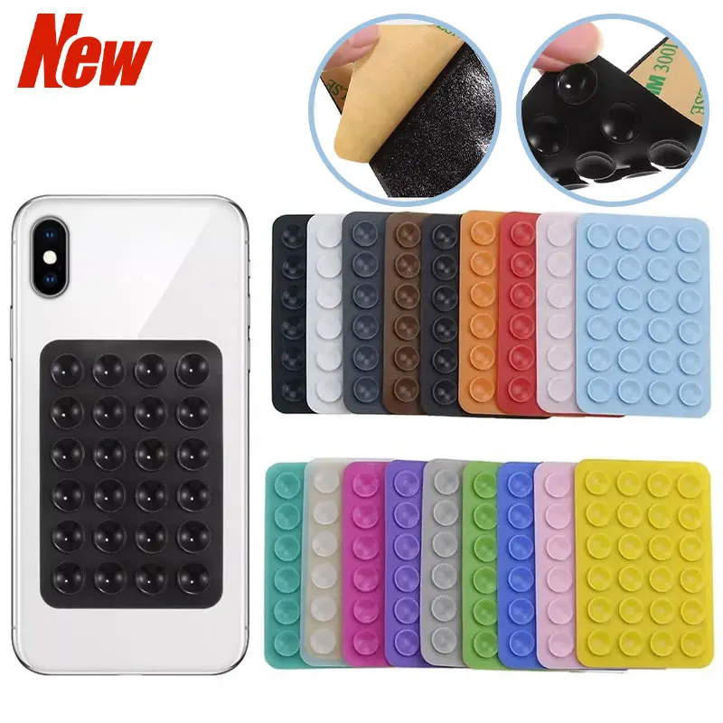 

Силиконовая присоска для крепления мобильного телефона, универсальный держатель-присоска из силиконовой резины с клейкой основой для зарядного устройства