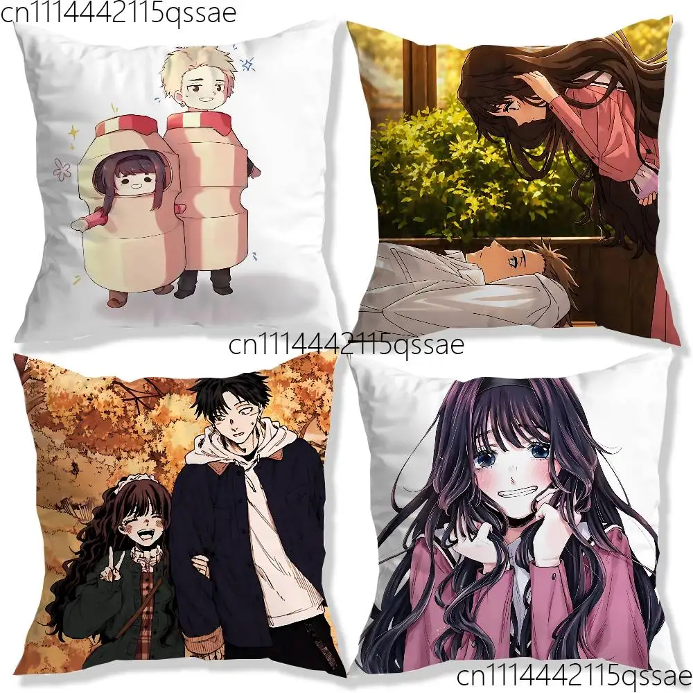 The Fragrant Flower Blooms Pillow case Printed Polyester Throw Pillow Cover Decorative Sofa Cushion Pillowslip Home Decor