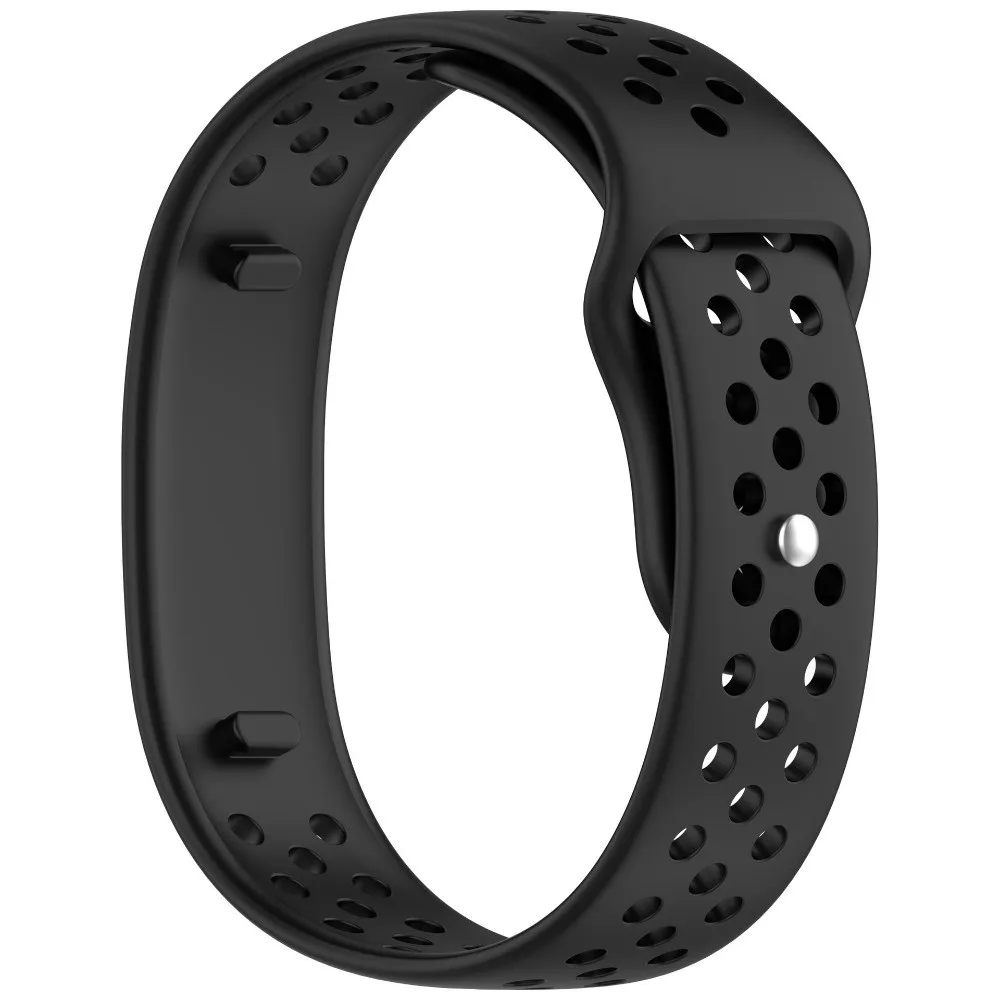 Silicone Smart Band Strap Replacement Adjustable Wristband Breathable Fitness Tracker Strap for Hume Band 2.0