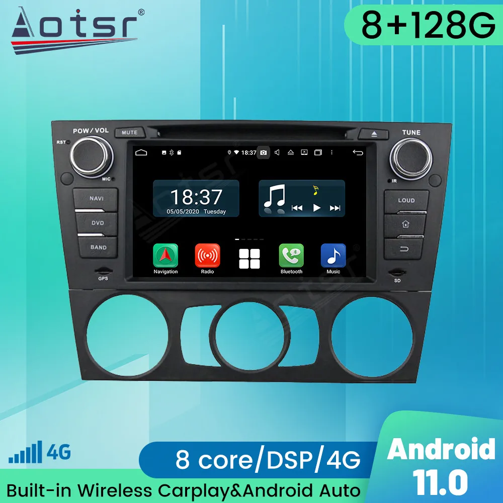 Android 10.0 Car Multimedia Player Radio For BMW E90 Saloon E91 Tourin Audio Auto Stereo PX6 Car GPS Navigation Head Unit Screen