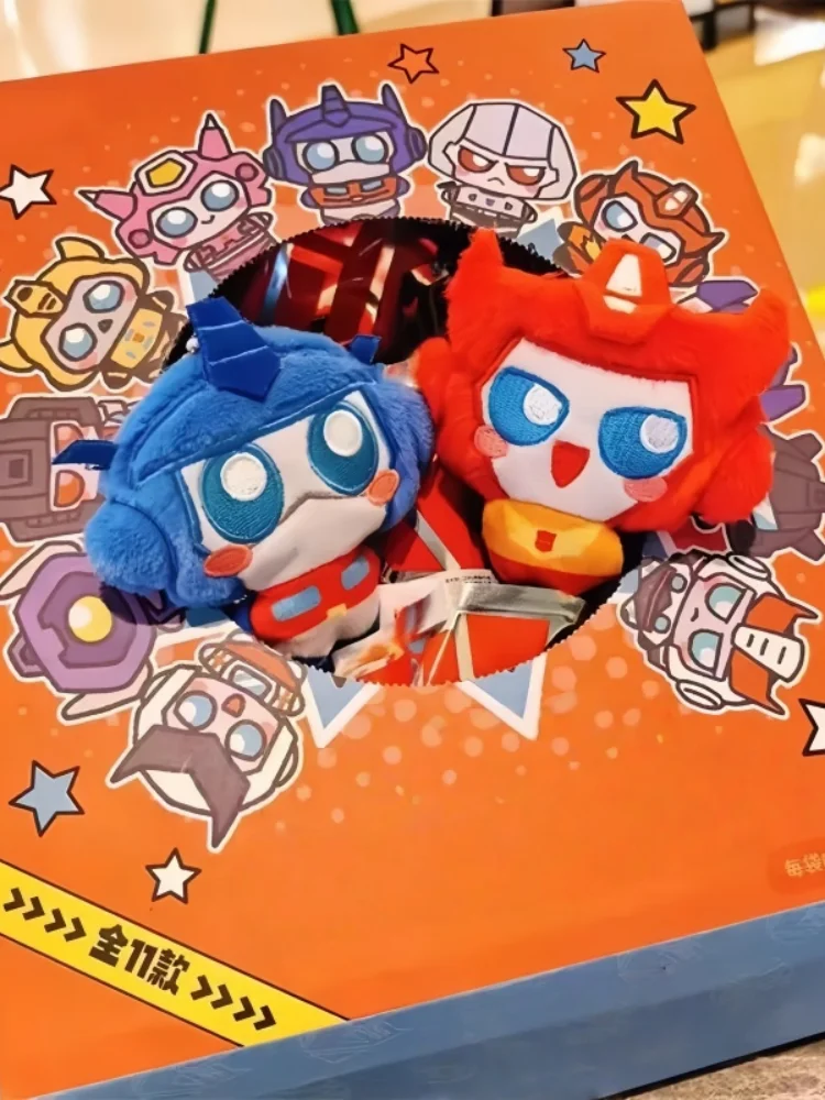 Optimus – jouet aléatoire de Transformation originale, boîte aveugle à ondes de choc, décoration de Table, modèle de jouet pour Fans, cadeaux de Festival surprise, en Stock