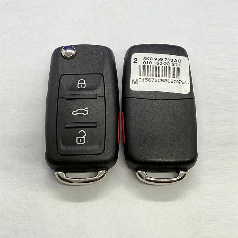 

CN001099 OEM FCC 5K0 837 202 NBG010180 For VW Jetta Passat Beetle Tiguan EOS Golf 2011-2017 Remote Car Key 315Mhz 48 Chip