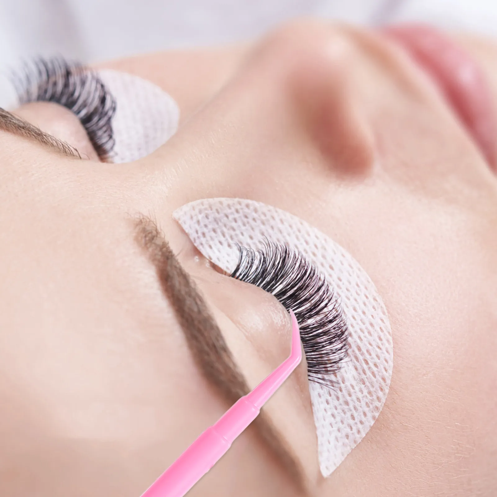 10pcs 3-In-1 Lash Brush Comb Eyelash Lift Perm Tool Reusable Durable Pointed Head Separating Brush Smooth Comfortable