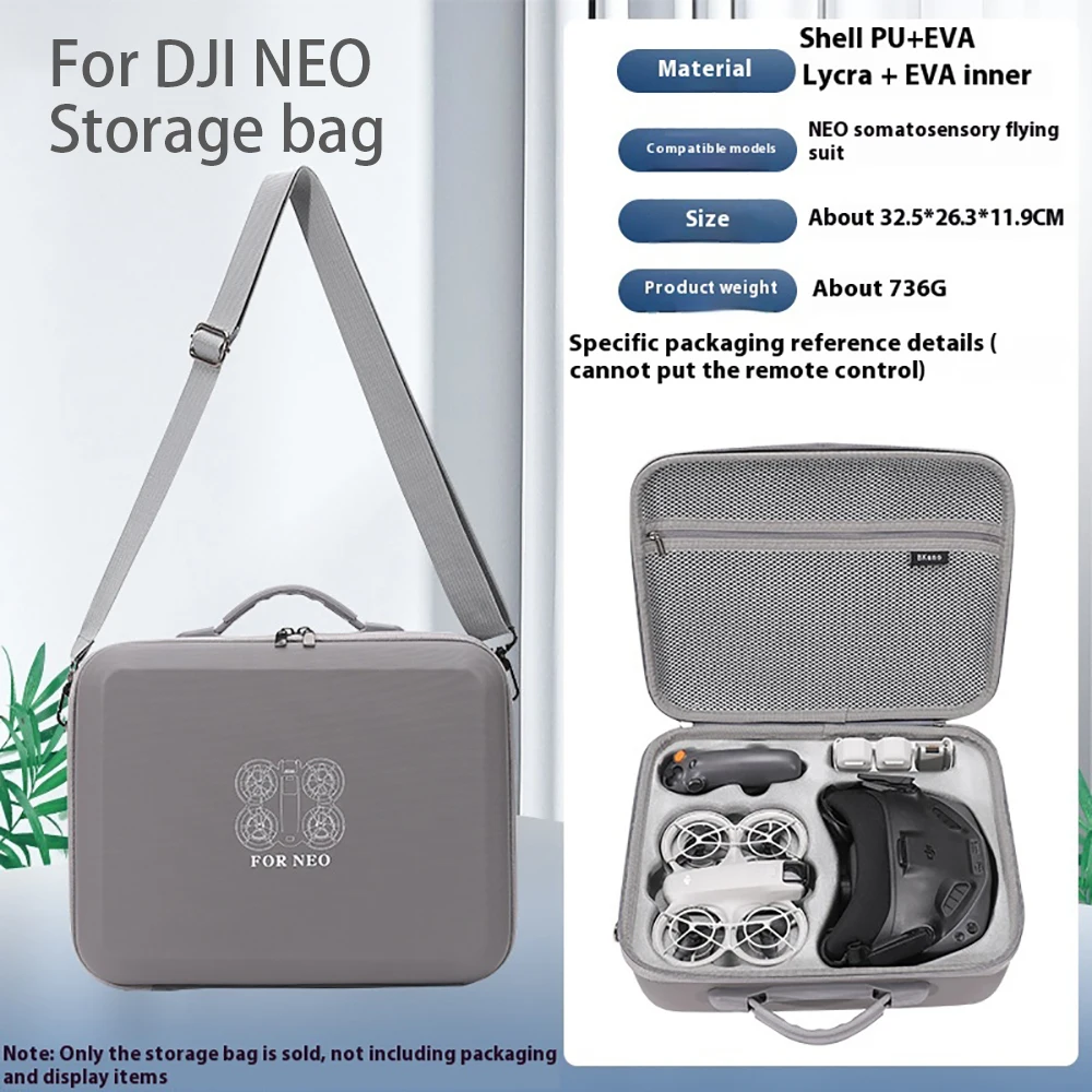 

For DJI NEO Storage Bag For DJI NEO Portable Storage Case Fly More Motion-sensing Accessories Set Bag