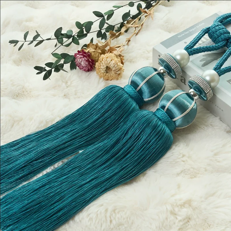 Home Textiles Luxury Curtains - Luxe Europese gordijn-tassel tiebacks, een paar