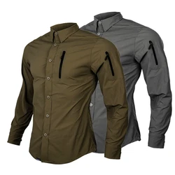 Emersongear Blue Label Mens Shirt Tactical Shooting Shirt Nylon Stretched Tech Shirt Outdoor Sports Hiking Cycling Shirt